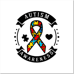 Autism Awareness Posters and Art